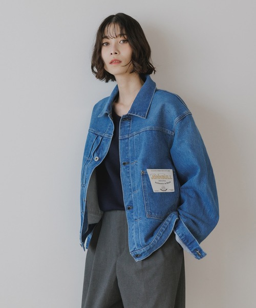 【夏セール最終価格】BLUE BLUE デニムジャケット シップス SHIPS SHIPS: 〈セットアップ対応〉13.5oz リラックス デニム