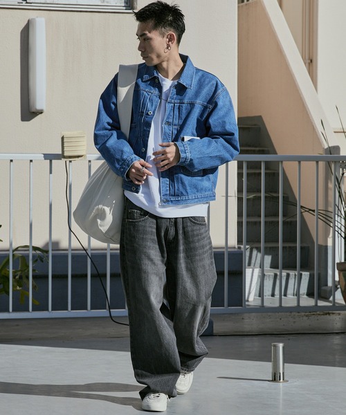 Johnbull/ジョンブル JEAN JACKET ボックスシルエット セカンドデニム