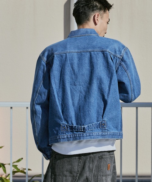 Johnbull/ジョンブル JEAN JACKET ボックスシルエット セカンドデニム