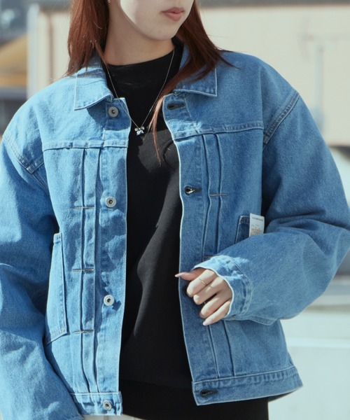 Johnbull/ジョンブル JEAN JACKET ボックスシルエット セカンドデニム