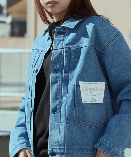 セール】Johnbull/ジョンブル JEAN JACKET ボックスシルエット