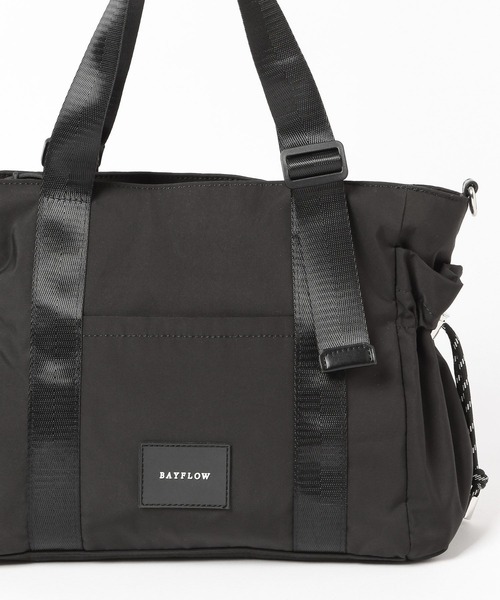 BAYFLOW（ベイフロー）の「撥水アジャスタースクエアトート（トートバッグ・レディース・ブラウン/グレー/ブラック・FREE）」の15枚目の写真
