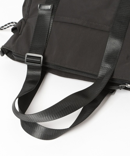 BAYFLOW（ベイフロー）の「撥水アジャスタースクエアトート（トートバッグ・レディース・ブラウン/グレー/ブラック・FREE）」の19枚目の写真