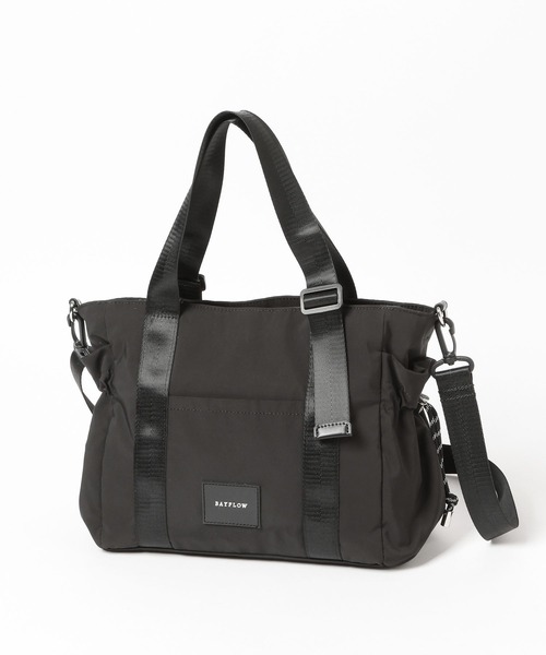 BAYFLOW（ベイフロー）の「撥水アジャスタースクエアトート（トートバッグ・レディース・ブラウン/グレー/ブラック・FREE）」の4枚目の写真