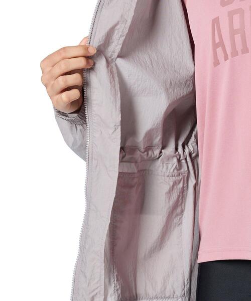 UNDER ARMOUR(アンダーアーマー)の「UAクリンクル ウーブン ジャケット(ライフスタイル/レディース)(その他アウター・レディース・グレー系その他・S/L/XL/M)」の6枚目の写真