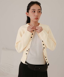 miette（ミエット）の「メニーボタンニットカーディガン（カーディガン/ボレロ）」