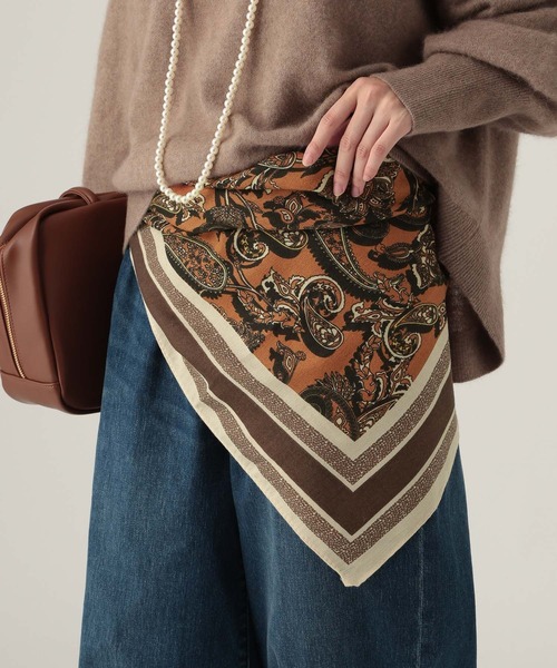 マルチプリント大判スカーフ/610588（ストール/ショール）｜Elura