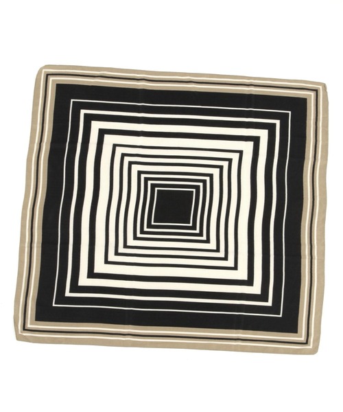 Elura（エルーラ）の「マルチプリント大判スカーフ/610588（ストール/ショール・レディース・ブラウン系その他2/ブルー/ブルー系その他2/ブラック・FREE）」の22枚目の写真