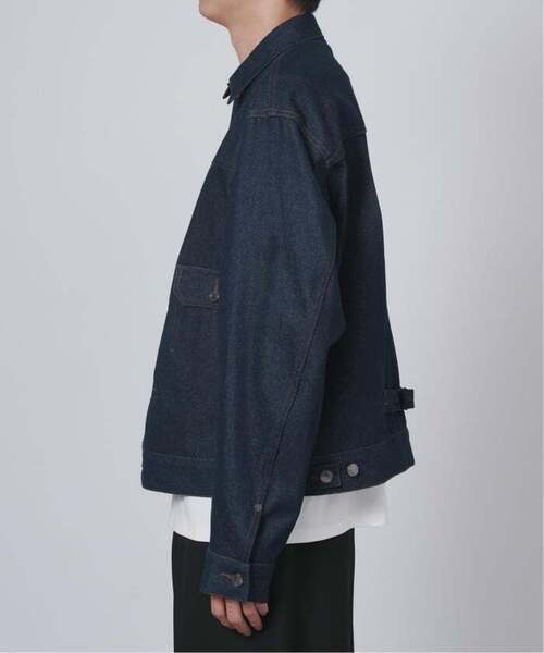 B.C STOCK（ベーセーストック）の「《追加3》12.5oz TYPE2 リジットデニムジャケット（デニムジャケット・メンズ・ネイビー/ブラック・MEDIUM/LARGE）」の15枚目の写真