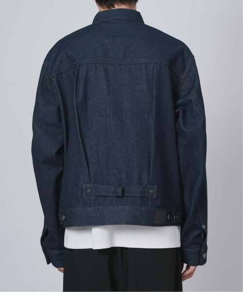 B.C STOCK（ベーセーストック）の「《追加3》12.5oz TYPE2 リジットデニムジャケット（デニムジャケット・メンズ・ネイビー/ブラック・MEDIUM/LARGE）」の16枚目の写真
