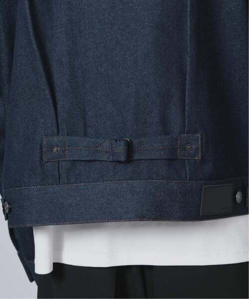 B.C STOCK（ベーセーストック）の「《追加3》12.5oz TYPE2 リジットデニムジャケット（デニムジャケット・メンズ・ネイビー/ブラック・MEDIUM/LARGE）」の22枚目の写真