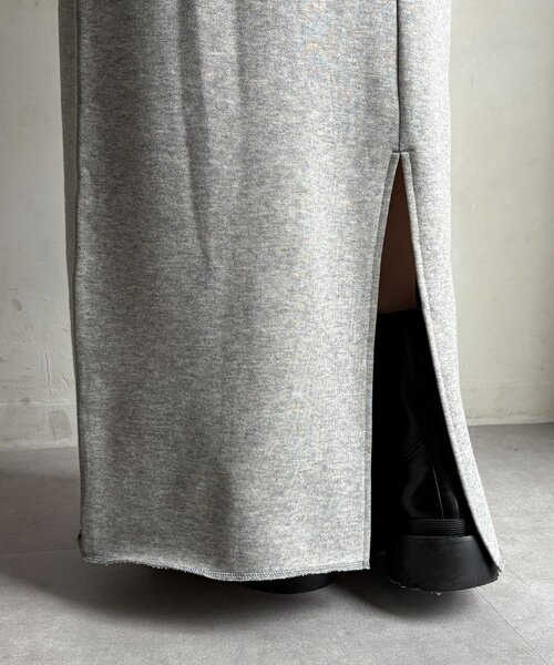 DouDou(ドゥドゥ)の「【インフルエンサーOKOCHI企画】裏毛タイトスカート(スカート・レディース・ブラウン/グレー・FREE/TM)」の21枚目の写真