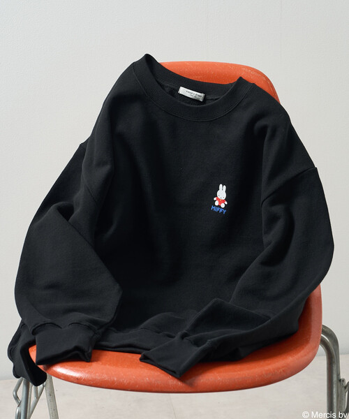 FREAK'S STORE(フリークスストア)の「miffy Toys プリント スウェット/ミッフィー(スウェット・レディース・グレー/ブラック・フリ-)」の4枚目の写真