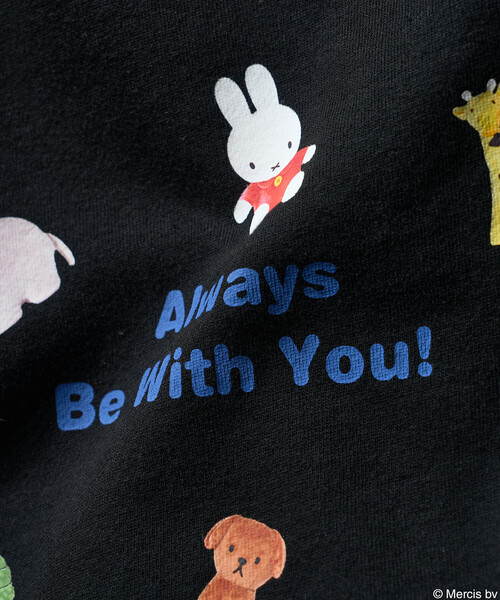 FREAK'S STORE(フリークスストア)の「miffy Toys プリント スウェット/ミッフィー(スウェット・レディース・グレー/ブラック・フリ-)」の5枚目の写真
