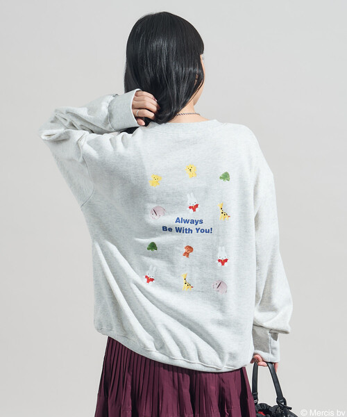 FREAK'S STORE(フリークスストア)の「miffy Toys プリント スウェット/ミッフィー(スウェット・レディース・グレー/ブラック・フリ-)」の18枚目の写真