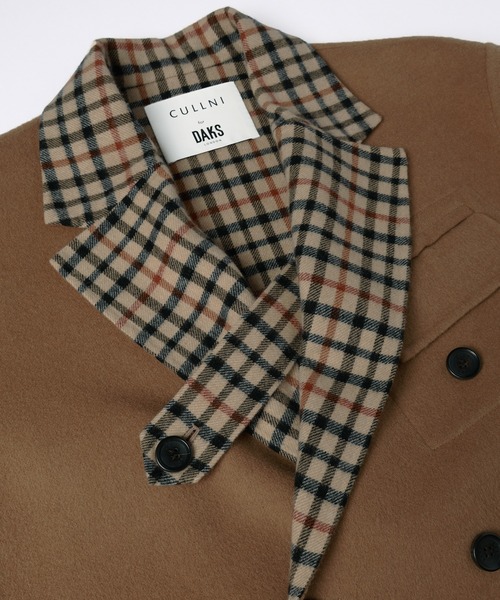 CULLNI（クルニ）の「CULLNI for DAKS LONDON Tailored Short Coat（その他アウター・メンズ・ベージュ/ネイビー/チェック/ブラック・0/1/2）」の13枚目の写真