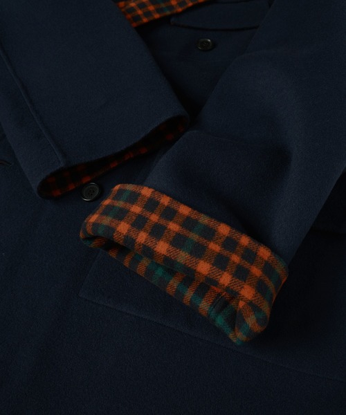 CULLNI（クルニ）の「CULLNI for DAKS LONDON Tailored Short Coat（その他アウター・メンズ・ベージュ/ネイビー/チェック/ブラック・0/1/2）」の21枚目の写真