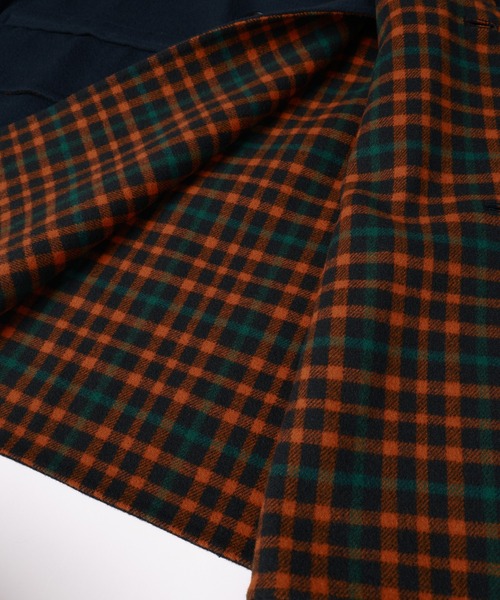 CULLNI（クルニ）の「CULLNI for DAKS LONDON Tailored Short Coat（その他アウター・メンズ・ベージュ/ネイビー/チェック/ブラック・0/1/2）」の22枚目の写真