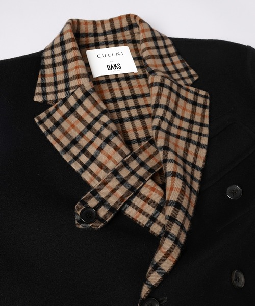 CULLNI(クルニ)の「CULLNI for DAKS LONDON Tailored Short Coat(その他アウター・メンズ・ベージュ/ネイビー/チェック/ブラック・0/1/2)」の22枚目の写真