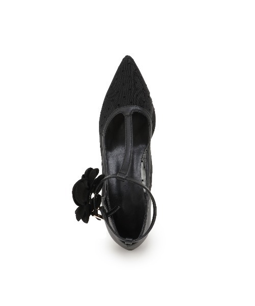 WILLSELECTION(ウィルセレクション)の「フラワーモチーフドットチュールパンプス(パンプス・レディース・オフホワイト/ブラック・MEDIUM/LARGE)」の15枚目の写真