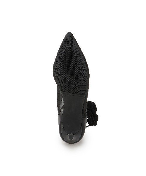 WILLSELECTION(ウィルセレクション)の「フラワーモチーフドットチュールパンプス(パンプス・レディース・オフホワイト/ブラック・MEDIUM/LARGE)」の14枚目の写真