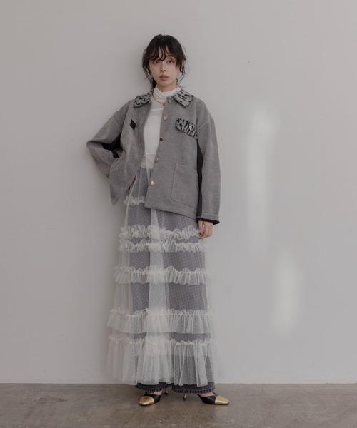 ベロアボンディング ハートボタンカバーオール（カバーオール）｜Eimee