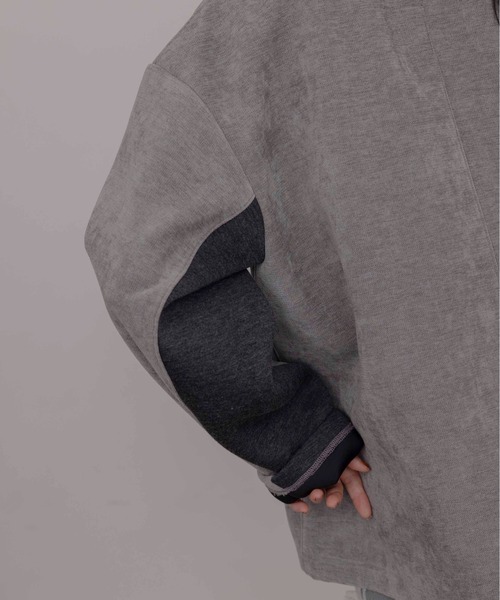 ベロアボンディング ハートボタンカバーオール（カバーオール）｜Eimee