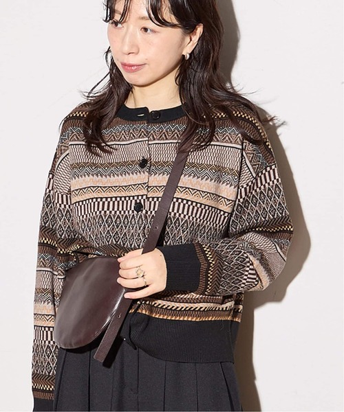セール】ジャガードカーディガン（カーディガン/ボレロ）｜journal