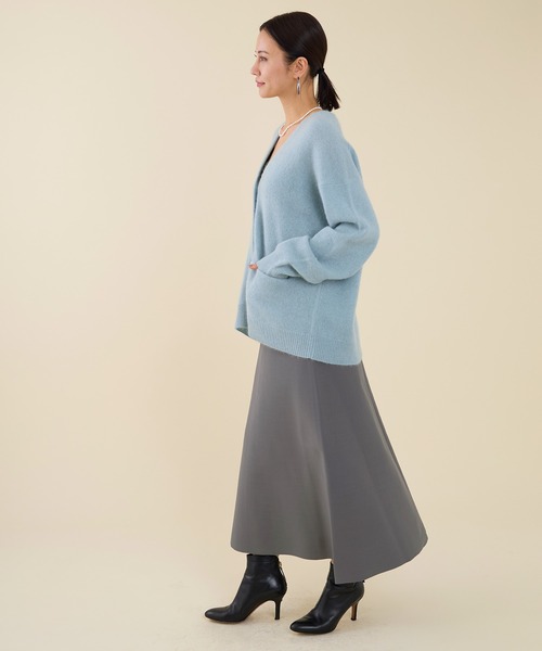 marmors（マルモア）の「【marmors】yak gown cardigan（ニット/セーター・レディース・ライトブルー/オフホワイト/イエロー・36）」の18枚目の写真
