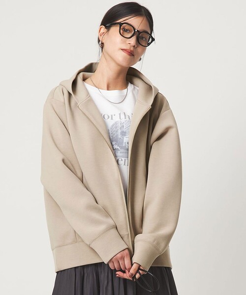 セール】【WEB限定】＜at ease＞ダンボール ジップ フーディ