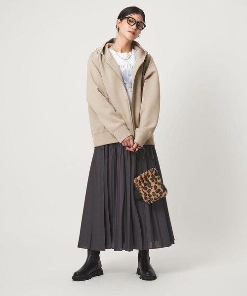 セール】【WEB限定】＜at ease＞ダンボール ジップ フーディ