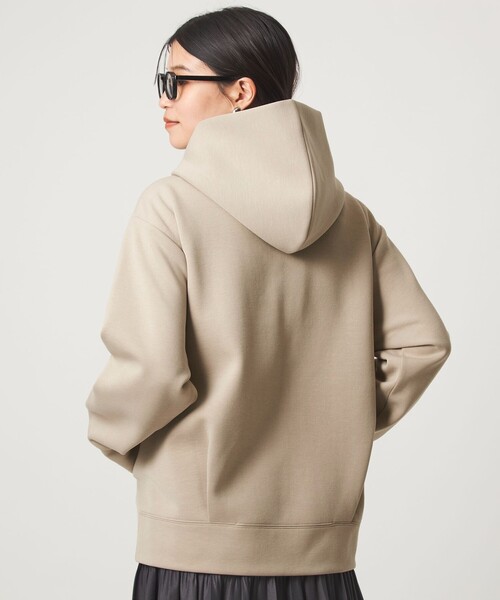 green label relaxing(グリーンレーベルリラクシング)の「【WEB限定】<at ease>ダンボール ジップ フーディ―(パーカー・レディース・ナチュラル/ダークグレー/モカ・FREE)」の20枚目の写真