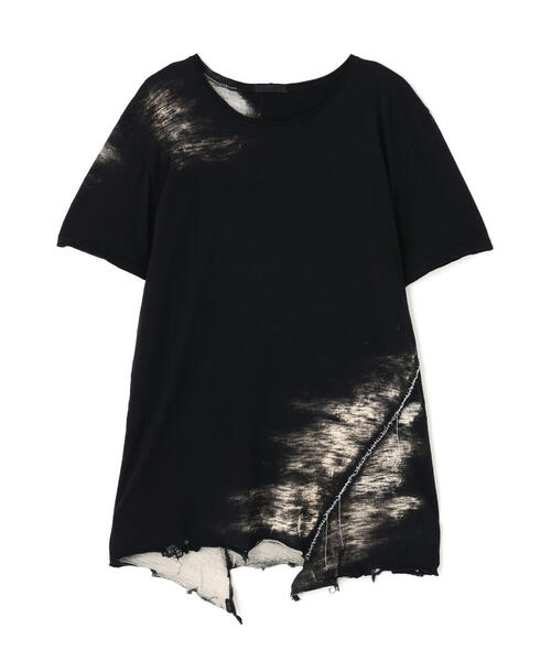 KMRii/ケムリ/Black Shadow Slash Cut/SS Tee（Tシャツ/カットソー