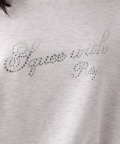 repipi armario（レピピ アルマリオ）の「【girly line】【裏起毛】トキメキリボンタイトップス（スウェット・キッズ・アイボリー/ブラック/グレー・MEDIUM/LARGE/SMALL）」の18枚目の写真