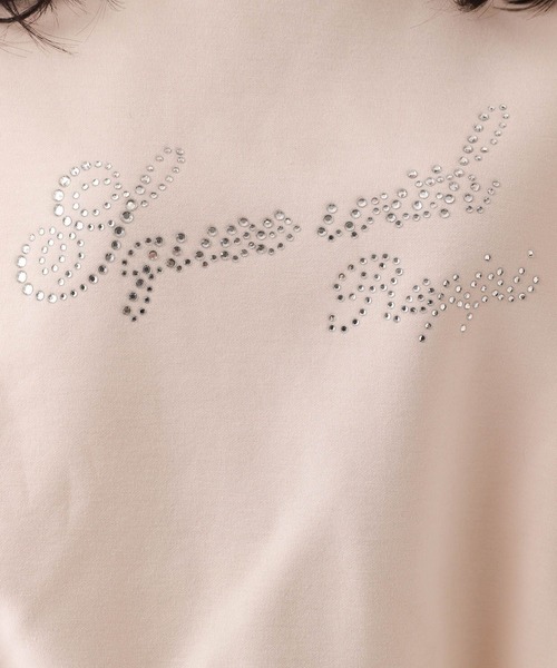 repipi armario（レピピ アルマリオ）の「【girly line】【裏起毛】トキメキリボンタイトップス（スウェット・キッズ・アイボリー/ブラック/グレー・MEDIUM/LARGE/SMALL）」の16枚目の写真