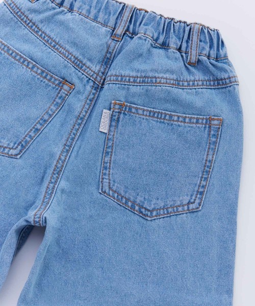 Ocean&Ground(オーシャン&グラウンド)の「サイドデザインデニムパンツ(デニムパンツ・キッズ・ダークインディゴブルー/ケミカルウォッシュ・100/90/140/130/120/110)」の17枚目の写真