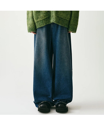 Dart Tapered Pants GREEN BLUE
