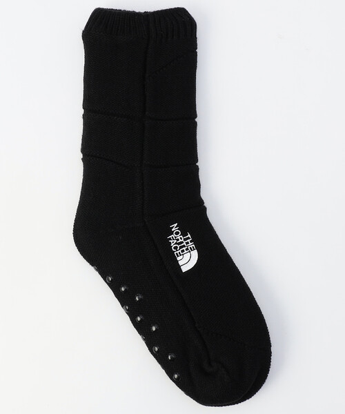 THE NORTH FACE(ザノースフェイス)の「THE NORTH FACE/ザ・ノース・フェイス Nuptse Bootie Socks ヌプシ ブーティ ソックス(ソックス/靴下・メンズ・キャメル/イエロー/ブラック/グレー・SMALL/MEDIUM)」の1枚目の写真