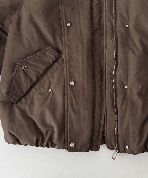 CANAL JEAN（キャナルジーン）の「El mar　ボア襟ダウンジャケット（ダウンジャケット/コート・レディース・カーキ/ブラウン・ONE SIZE）」の12枚目の写真