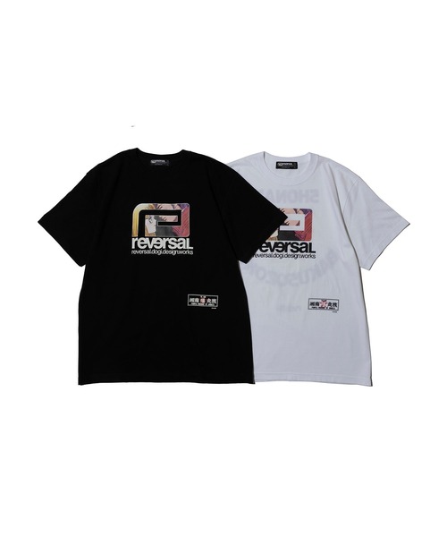 reversal.dogi.design.works(リバーサル・ドーギ・デザイン・ワークス)の「<reversal/リバーサル>湘南爆走族×rvddw EGUCHI AND YOSHIKO TEE(Tシャツ/カットソー・メンズ・ブラック/ホワイト・XX-LARGE/LARGE/MEDIUM/X-LARGE)」の13枚目の写真
