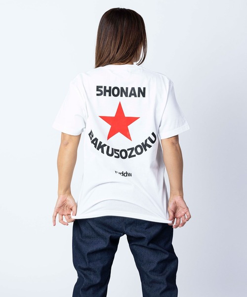 reversal.dogi.design.works(リバーサル・ドーギ・デザイン・ワークス)の「<reversal/リバーサル>湘南爆走族×rvddw EGUCHI AND YOSHIKO TEE(Tシャツ/カットソー・メンズ・ブラック/ホワイト・XX-LARGE/LARGE/MEDIUM/X-LARGE)」の4枚目の写真