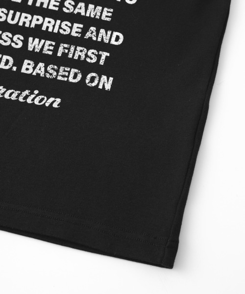 X-girl（エックスガール）の「LETTERING L/S COMPACT TOP（Tシャツ/カットソー・レディース・ブラック/ホワイト・S/M）」の13枚目の写真