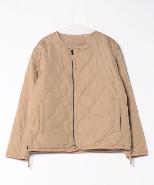 TAION】ミリタリー リバーシブル クルーネック ダウンジャケット / 3