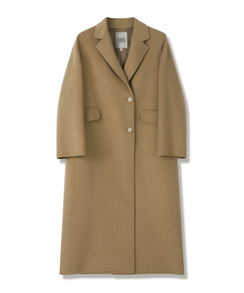 Vivacious(ビバシャス)の「Bordo Handmade Wool Coat BLACK(チェスターコート・レディース・ブラック・SMALL/MEDIUM)」の5枚目の写真