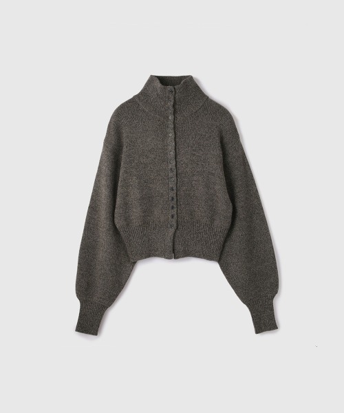 VICKY（ビッキー）の「メニボタン2WAYネックニット≪手洗い可能≫（ニット/セーター・レディース・ベージュ/ダークグレー/ブラウン・M）」の18枚目の写真