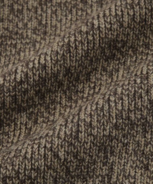 VICKY（ビッキー）の「メニボタン2WAYネックニット≪手洗い可能≫（ニット/セーター・レディース・ベージュ/ダークグレー/ブラウン・M）」の10枚目の写真