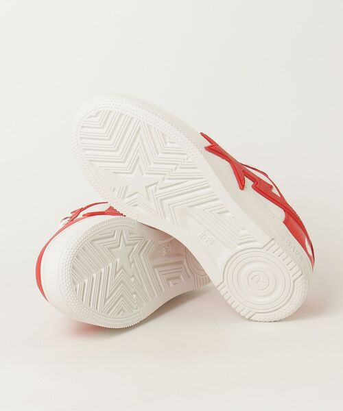 A BATHING APE（アベイシングエイプ）の「BAPE STA OS #2（スニーカー・レディース・レッド/ホワイト/ブラック・6/5）」の17枚目の写真