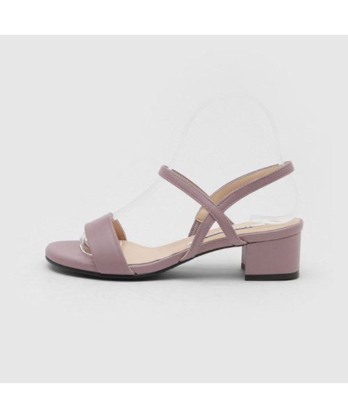 SAPPUN（サプン）の「Lendid ストラップ サンダルヒール (4cm)（サンダル・レディース・ブルー/ブラック/ブラウン/ホワイト/イエロー/ダークベージュ/ラベンダー/ミント/ベージュ・21.5㎝/25cm/22.5cm/23cm/23.5cm/24cm/24.5cm/25.5cm/22cm/26cm）」の8枚目の写真