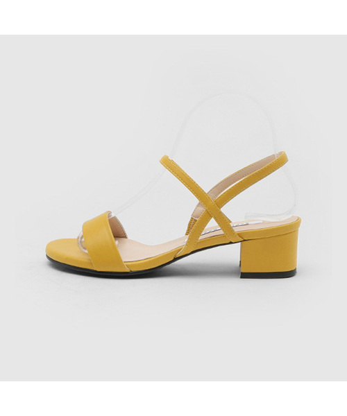 SAPPUN（サプン）の「Lendid ストラップ サンダルヒール (4cm)（サンダル・レディース・ブルー/ブラック/ブラウン/ホワイト/イエロー/ダークベージュ/ラベンダー/ミント/ベージュ・21.5㎝/25cm/22.5cm/23cm/23.5cm/24cm/24.5cm/25.5cm/22cm/26cm）」の9枚目の写真