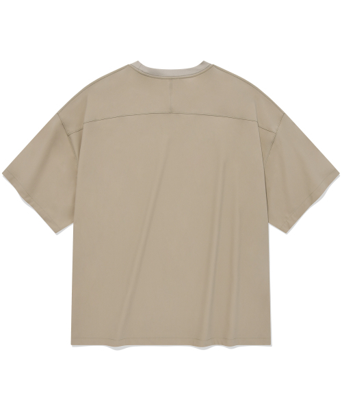 COVERNAT(カバーナット)の「アセンティッククールテックTシャツベージュ(Tシャツ/カットソー・レディース・その他・MEDIUM/SMALL/X-LARGE/X-SMALL/XX-LARGE/LARGE)」の2枚目の写真